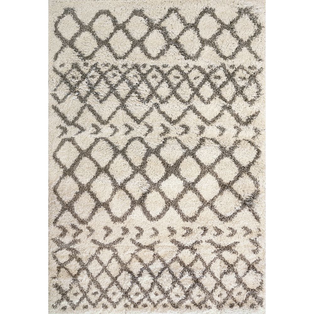 Dynamic Rugs 5084-109 Abyss 5X7 Rectangle Rug in Ivory/Grey